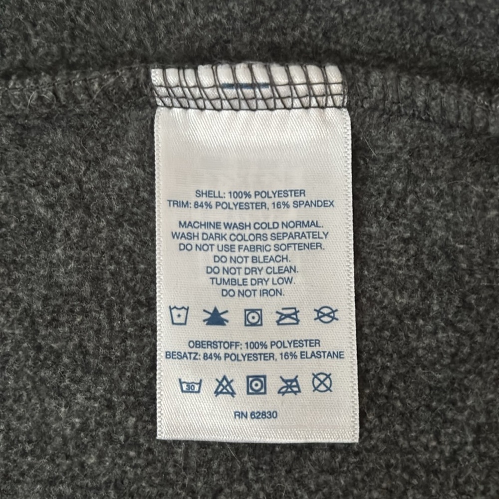 Land’s end full zip fleece men’s jacket. - Picture 4 of 5